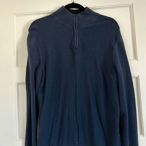 ‘Alfani’ Navy 3/4 Zip
